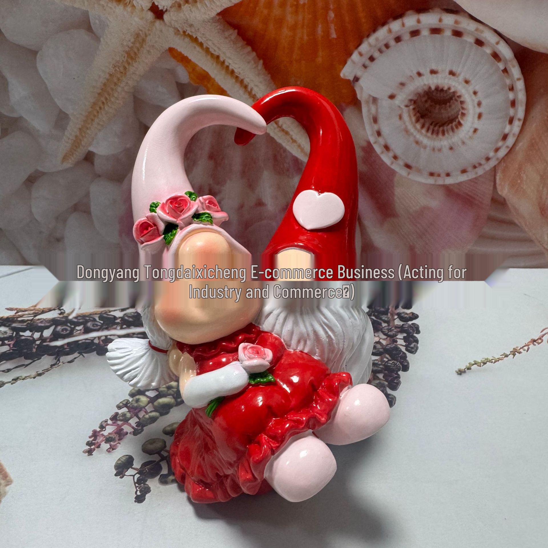 

Handmade Valentine s Day Dwarf Resin Couple Decoration for Dining Table Gift