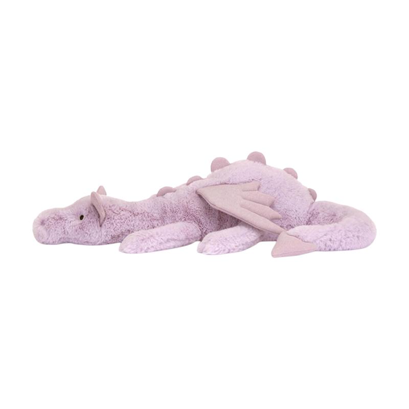 JELLYCAT Mythical Animal Series Purple Dragon Huge Doll Plush Doll 19cm Height