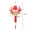 Chinese Year Hanging Decorations Adornment Door Wreath Ornament Pendant for Living Room