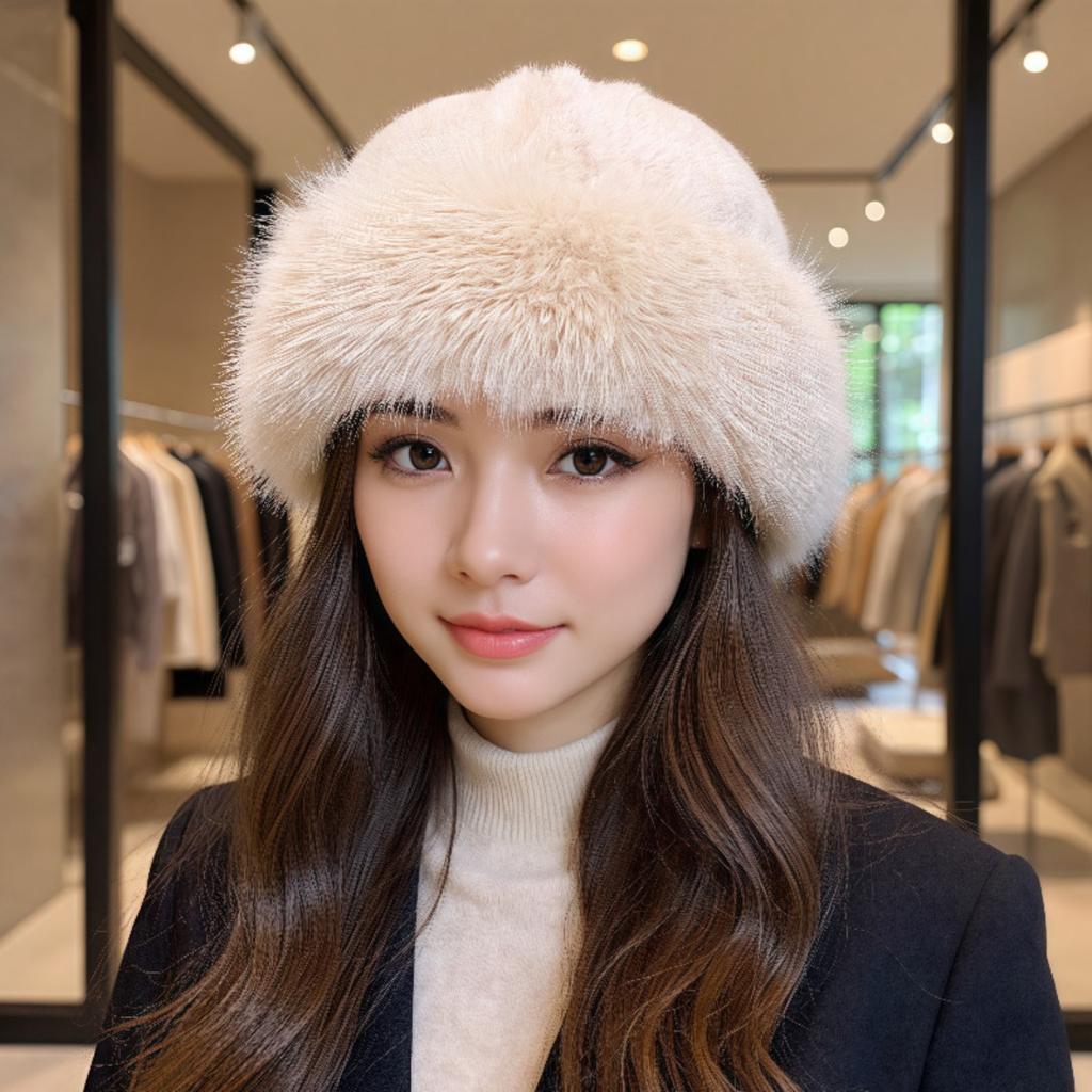 Women's Hat, Velvet, Thick, Windproof Hat, Cold Proof Hat, Warm Hat, Fisherman's Hat