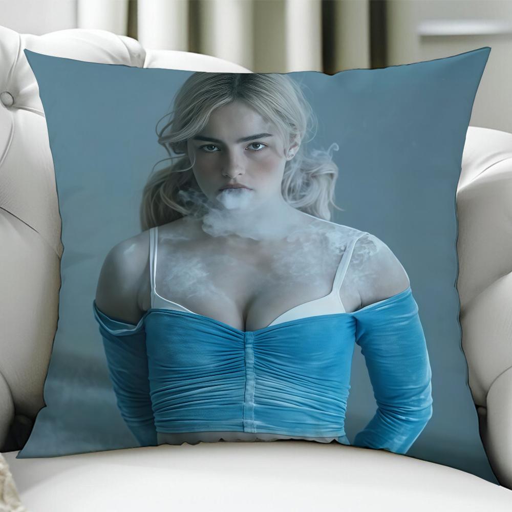 Singer A-Addison R-Rae cushion cover Birthday Anniversary Gifts Double Sided Printed Zipper Cushion Cover Soft Skin Bedding