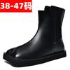 Men's Shoes Large Size 47 Fashionable Youth High-top Leather Boots 46 Square Head Tooling Boots 45 Sets of Foot Martin Boots Knight Boots