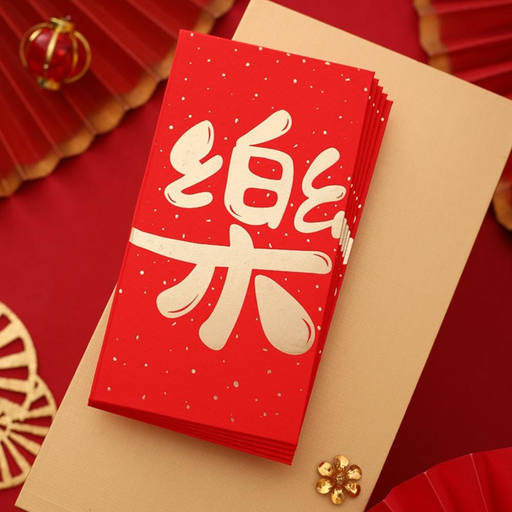 10 Pieces Chinese Style Red Packets 17*9cm Cash Gift Envelopes Red Envelopes Festival Celebration
