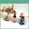 Creative Flower Fairy Cake Toppers Set With 6 Characters