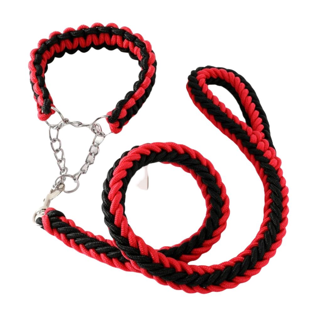 Smycze dla zwierząt Duże smycze dla psów Trwała dzianinowa obroża dla psa do chodzenia w górach Bieganie Artykuły dla zwierząt