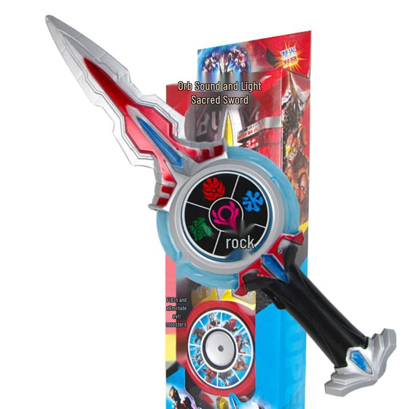Kids Voice-Activated Light-Up Orb Sword Toy