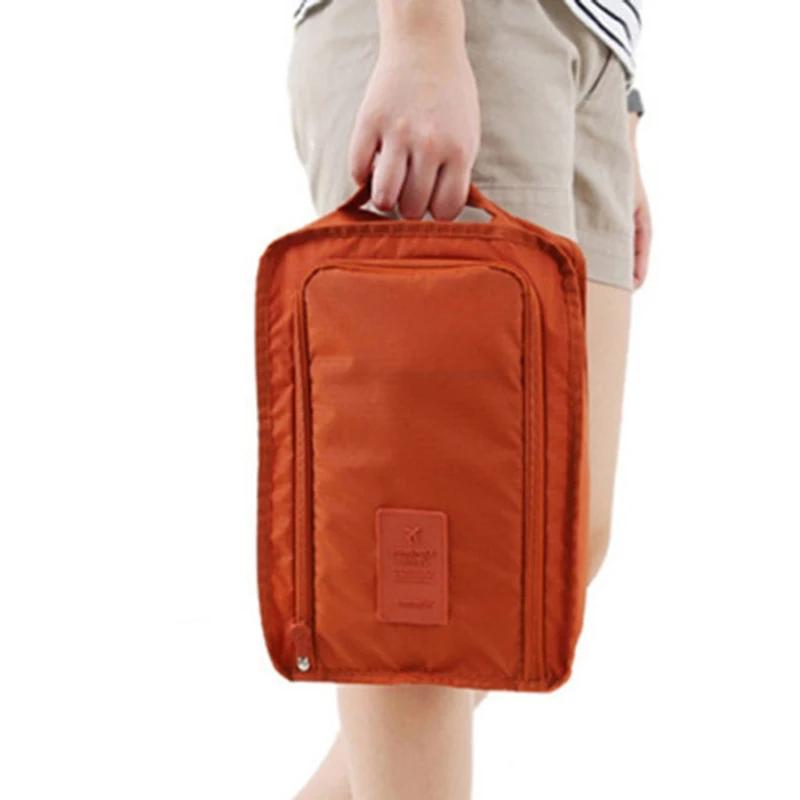 Multifunctional portable shoe bags folding dust-proof nylon storage bag clothing and shoe organizer, outdoor travel storage case