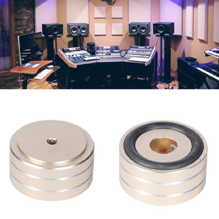 Aluminum Isolation Feet Pad Shockproof Support Foot,Shock Absorbing Pad For  Auditory Amplifiers