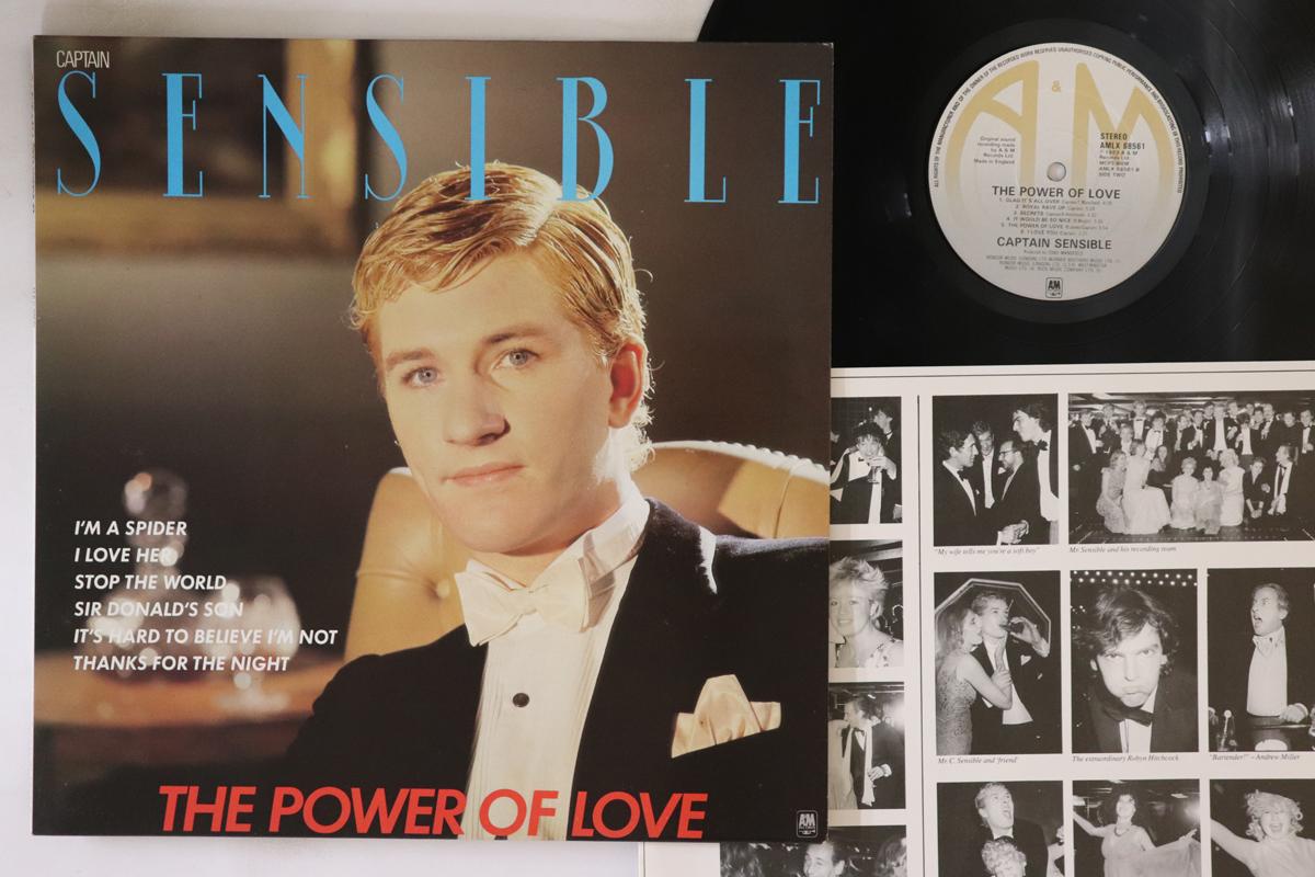 

LP Record CAPTAIN SENSIBLE - Power Of Love AMLX68561 A&M 1983 UK Rock Used