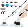 9-in-1 Toilet Cleaning Scrubber Wireless Electric Spin Scrubber Rotation Cleaning Machine Window