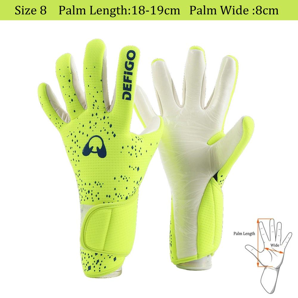Fußball Torwarthandschuhe Professionell Latex Dicke Polsterung Kinder Erwachsene Spiel Torwart Fußball Kinder Torwart Fußballhandschuhe