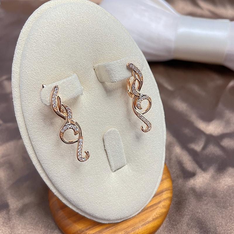 Kinel Fashion Quaste Gold Farbe Lange Damen Ohrringe