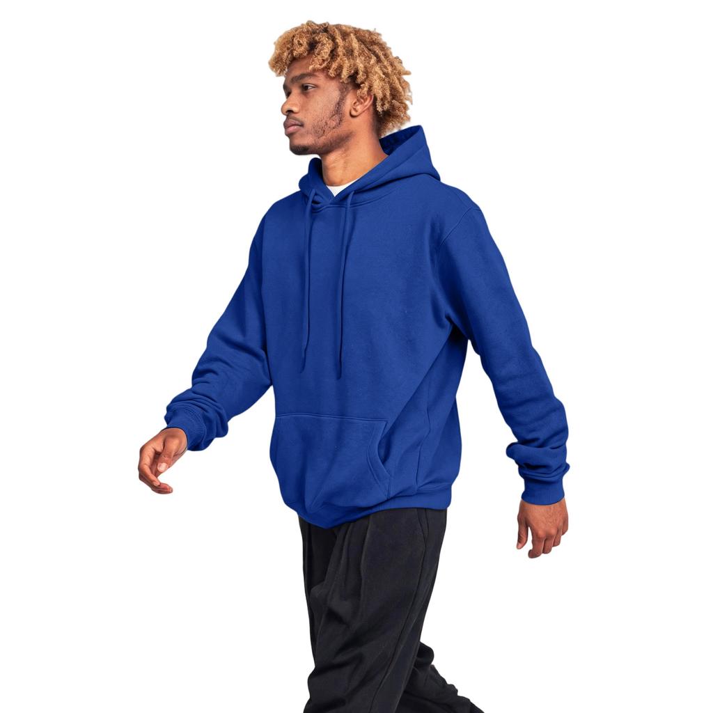 Men's Casual Hooded Hoodie with Large Front Pocket Long Sleeve Color