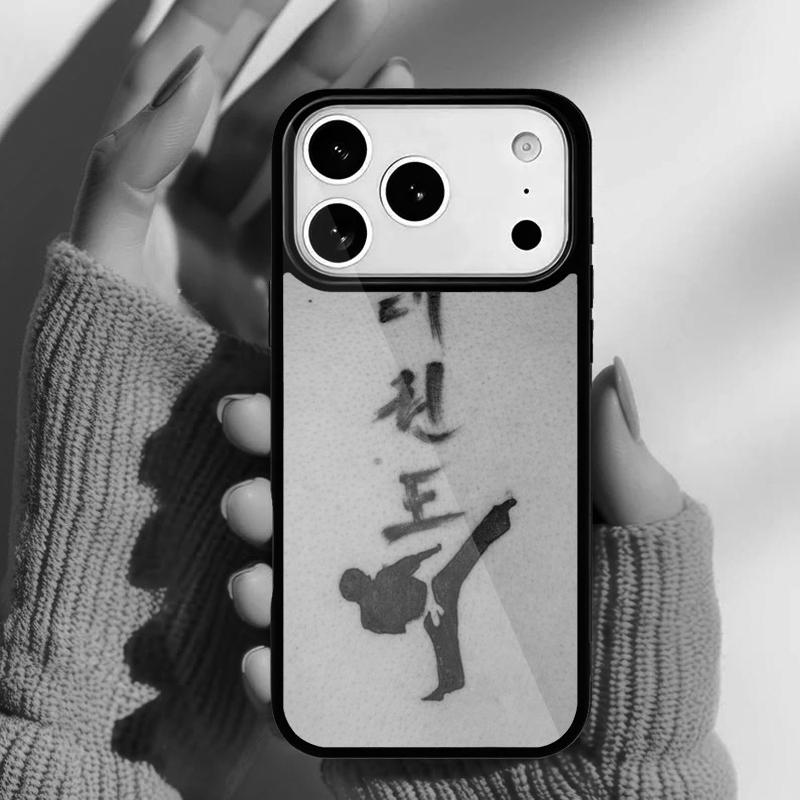 Kungfu Taekwondo Phone Case for iPhone 17 16 15 14 13 Pro Max Back Cover for 12 11 Pro Coque