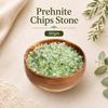 Natürliche Prehnit Kristallsplitter Steine 50 g für Reiki, Meditation, Vastu & Feng Shui | Polierte Edelsteinsplitter für Heimdekoration, Schmuckherstellung, Resi