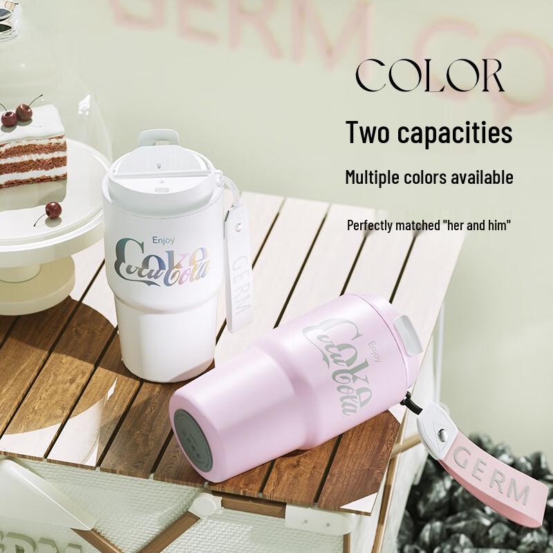 Gemi Coca-Cola Co-branded Insulated Tumbler with Straw