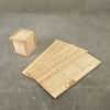 Scale 1:35 Miniature Wooden Box/Tray Bracket Assembly Model Handmake Diy Sand Table Scene Layout Materials Diorama Kit 1Pcs