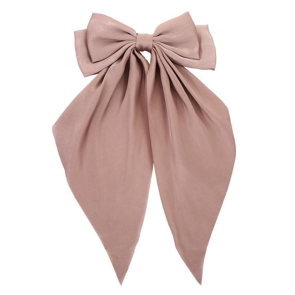 Exclusive Red Bow Hair Clip – Elegant Temperament Spring Style Accessory
