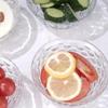 Minimalist Glass Salad Bowl