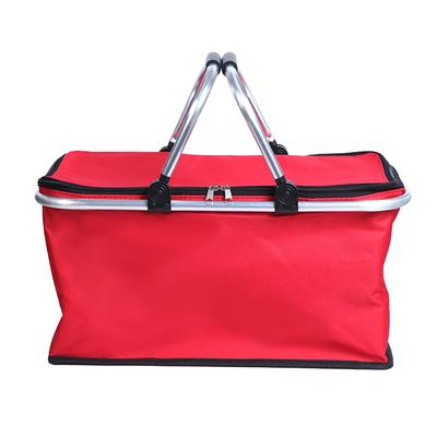 Nevera portátil de gran tamaño de 30 l, para picnic, camping, comida, hielo, bebidas, almuerzo