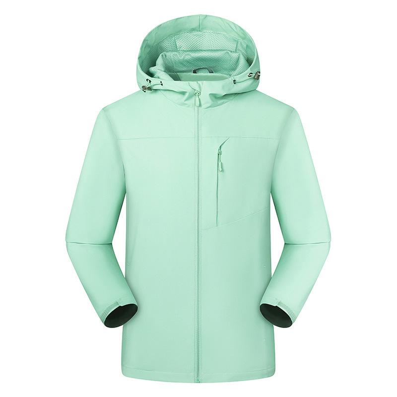 D21 Men's Hooded Windbreaker: Lightweight, Windproof, Waterproof Outdoor Sports Jacket for Spring & Autumn