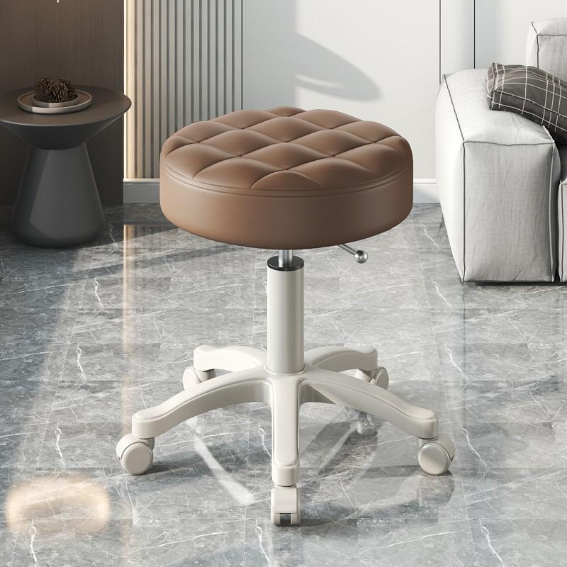 Height-Adjustable Rotating Salon Chair for Beauty, Barber, or Nail Art