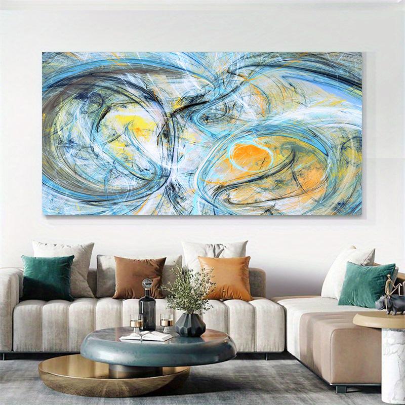 Bright Colorful Wall Posters And Prints Modern Abstract Line Art Canvas Pictures For Living Room Cuadros Decoration