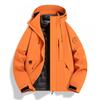 3-in-1 Waterproof Windproof Hiking Jacket With Removable Fleece Liner Men Women Outdoor Trekking Camping