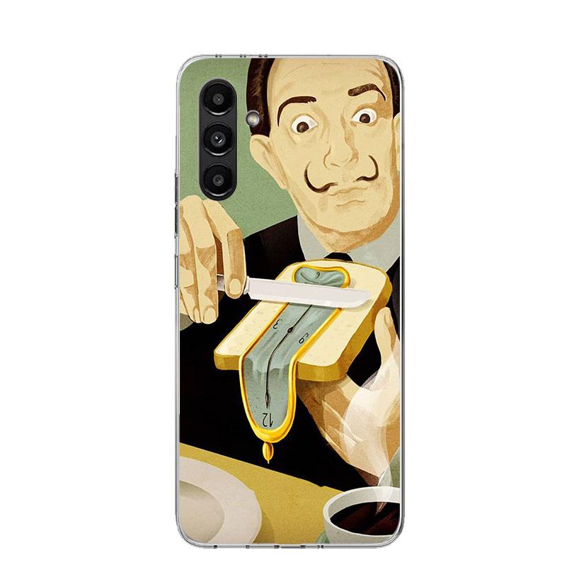 Salvador Dali Art Phone Case For Samsung Galaxy A13 A14 A15 A16 A17 A53 A54 A55 A56 A33 A34 A35 A36 A23 A24 A25 A26 A05S A04S Ga