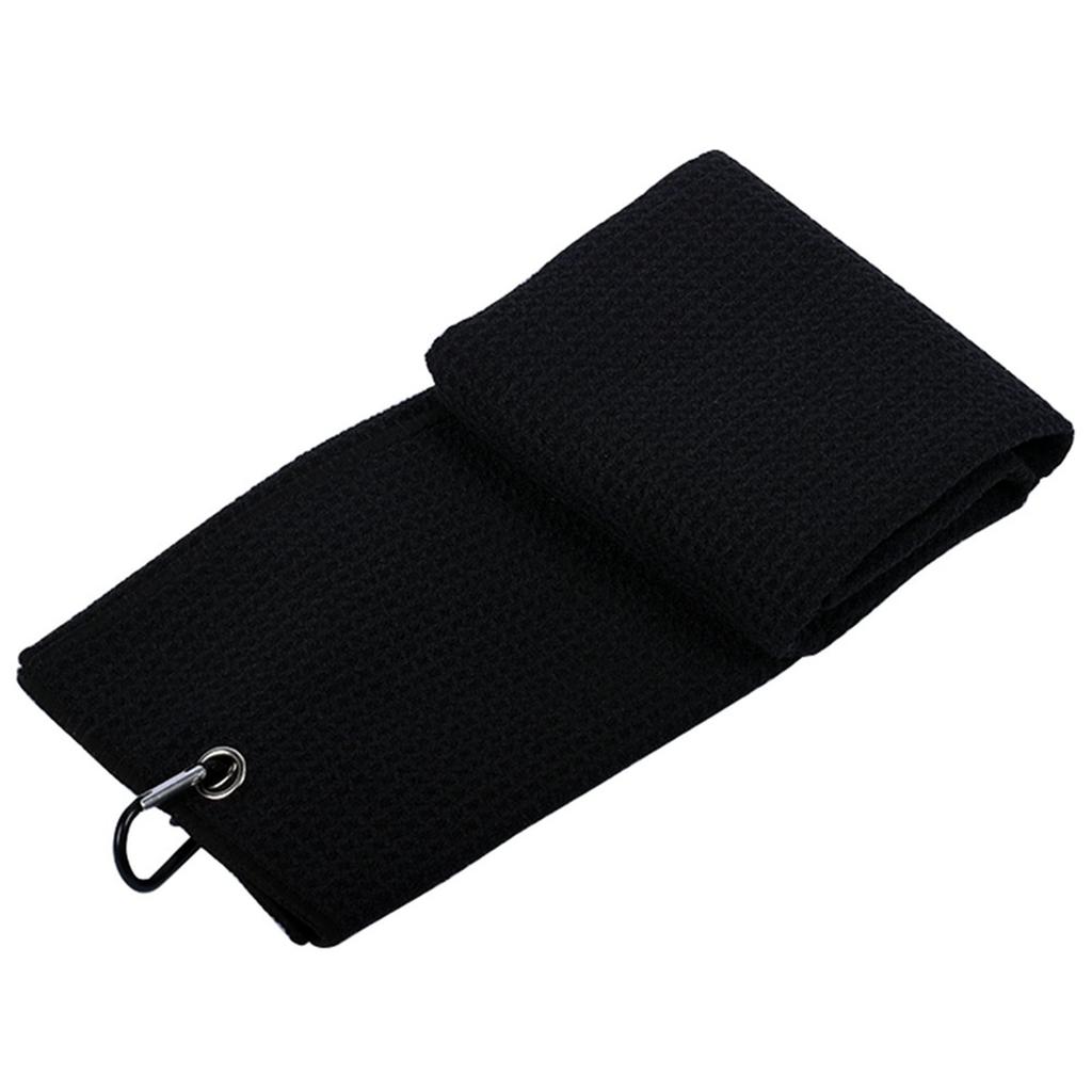 Golf Towel Golf Club Towel  Pattern Portable Lightweight  Gift Soft with Clip Golf Ball Cleaner Towel Microfiber