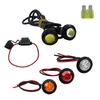 Universal Turn Signal Light Rockers Switch Set with Indicator Reverse Light Horn