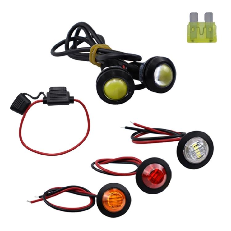 Universal Turn Signal Light Rockers Switch Set with Indicator Reverse Light Horn