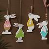 Flexible Silicone Craft Mold Ornament Moulds for Rabbit Shaped Pendant Easy to Use and Clean for Handmade Accessories
