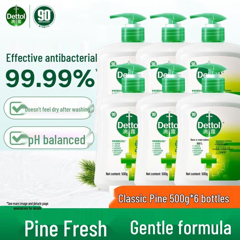 

Dettol Classic Pine Antibacterial Hand Wash