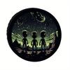 Alien UFO Starry Sky Spare Tire Cover Durable Wheel Protector For RV Trailer Camping Car