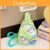 Unicorn Childrens Cartoon Nylon Crossbody Bag With Lightweight Storage For Kindergarten Kids
