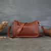 Genuine Leather Handbags for Women Fashion Vintage Design Messenger Bags Classic Phone Bag Purse