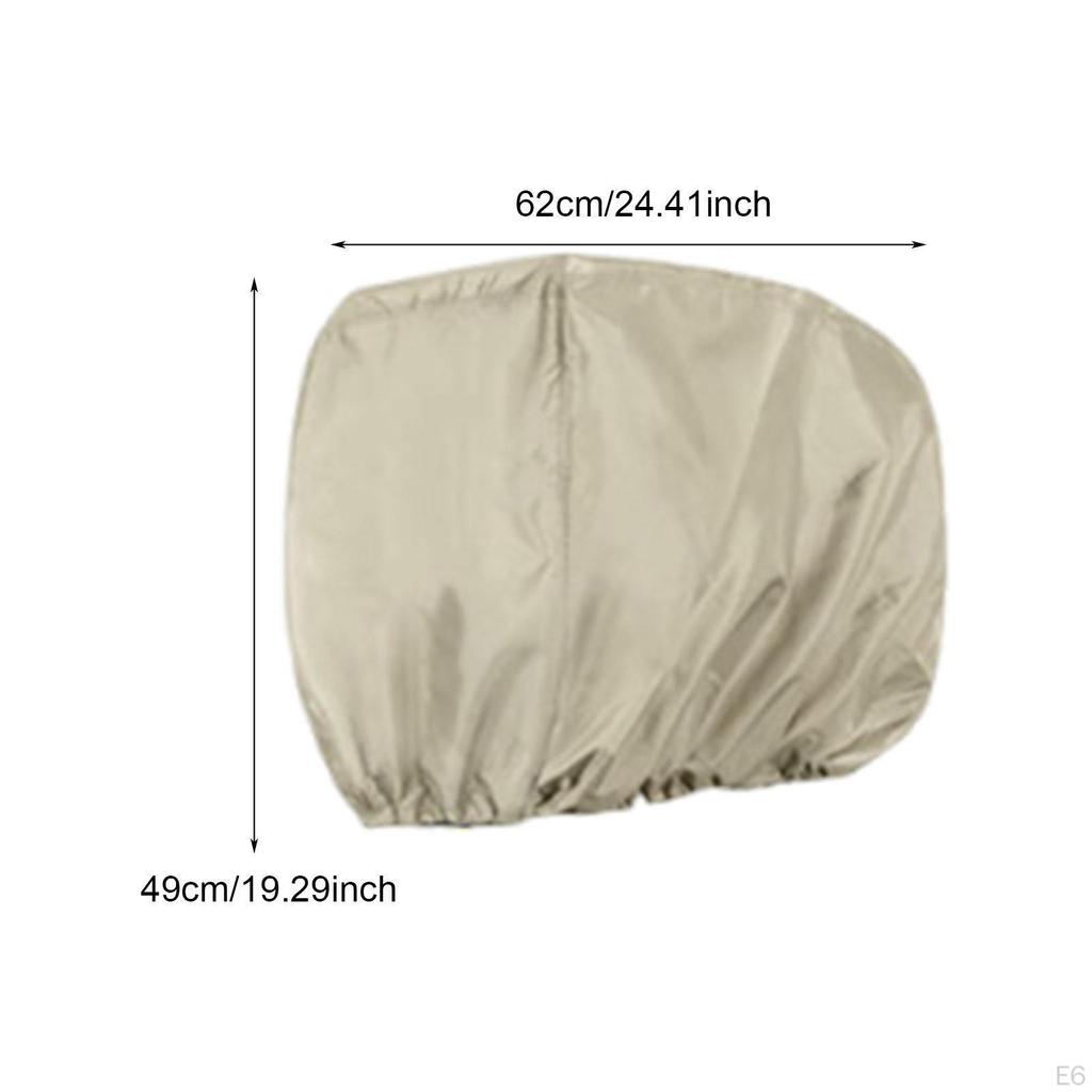 Outboard Motor Cover Boat Engine Heavy Duty Trailerable Oxford Cloth Easy Installation