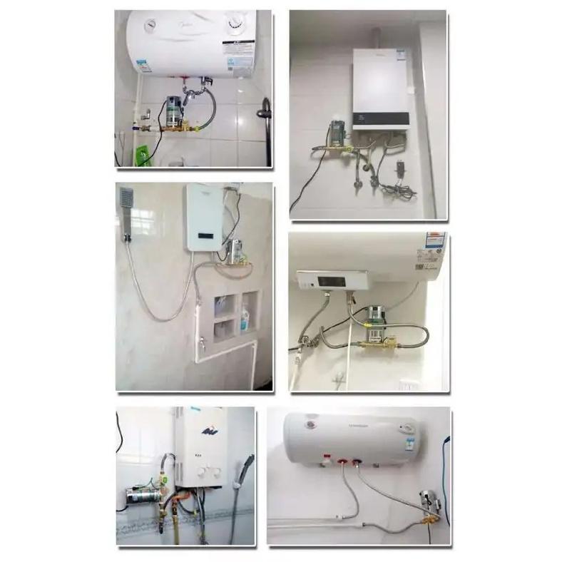 220V Hauswasser-Druckerhöhungspumpe 100W 150W | Automatische Druckerhöhungspumpe für Gas-Durchlauferhitzer/Solar-Wassersystem | Hoher Durchfluss