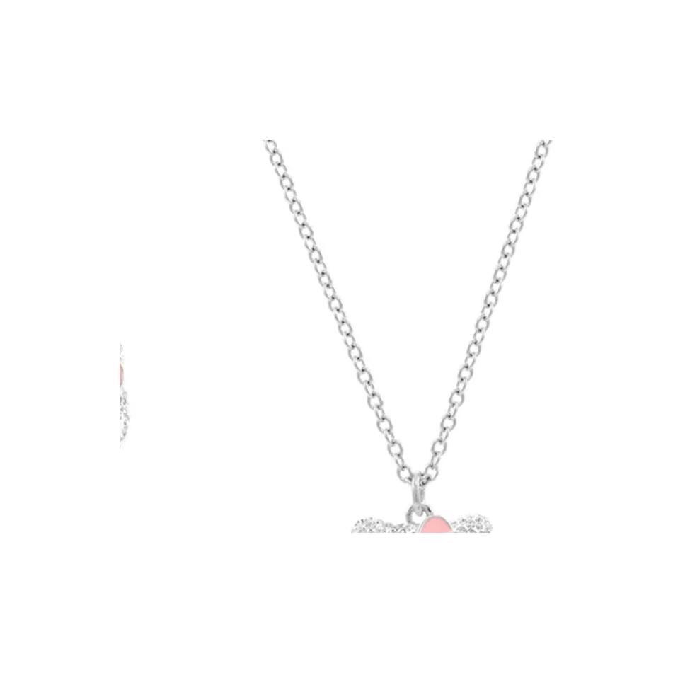 Swarovski Hello Kitty Heart Crystal Necklace Women Necklace 5228241