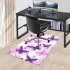1PC Butterflies Flowers Non-Slip Floor carpet, Office, family, bedroom, Studio - Large Area Rug, Vibrant Colors, Longlasting Material-X416