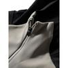 Retro Outdoor Contrast Color Patchwork Knit cardigan Sports Outerwear Men's Autumn and Winter Hood Jacket Foreign Trade Men's Clothing Trench coat