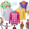 Kpop Demon Hunters Saja Boys Cosplay Kostyme Halloweenfest Opptreden Scene