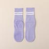 Female Professional Pilates Yoga Fitness Exercise Silicone Non Slip Tube Cotton Socks