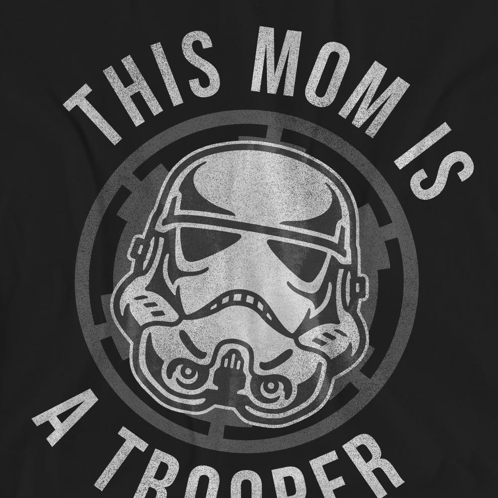 Star Wars Unisex Adult Mom Is A Trooper Mothers Day T-Shirt
