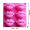 Hot Lips Cake S Silicone, Large 3D Sexy Red Lip Kisses Collection Silicone S, Baking 