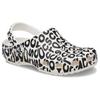 Crocs Classic Warped Logo Clog White Black Unisex 210805-100
