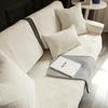 Pure Cotton Four-Season Universal Sofa Cushion, Simple Non-Slip Fabric Seat Cushion, High Temperature Washing Cotton Cover Towel Cover Cloth