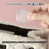Small Round Cases 6 Cream Cream Nail Polish Storage Cosmetic Refill Small Containers for Business Home Small Item Storage Transparent (20g each,