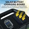 High Power LED COB Flashlights Rechargeable Camping Work Light Multi Functional Portable Light Solar Charging 6 Lighting Modes